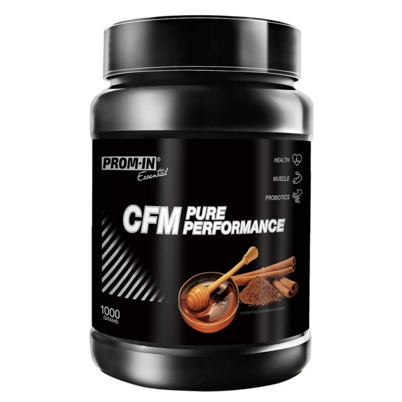 Prom-in CFM Pure Performance 1000 g - mléko s medem a skořicí