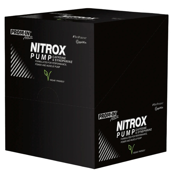 Prom-in Nitrox Pump Caffeine and Synephrine 10 x 22,5 g - mango/ananas