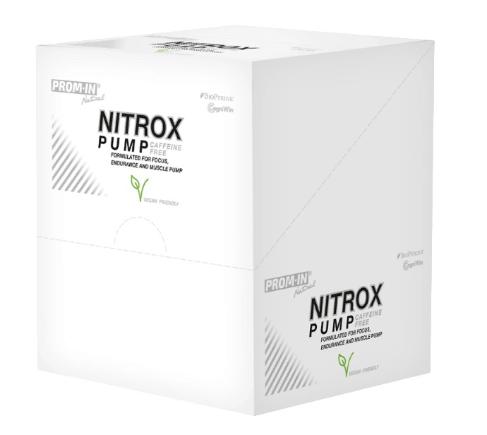Prom-in Nitrox Pump Caffeine Free Clean 10 x 23,5 g - cola/citron