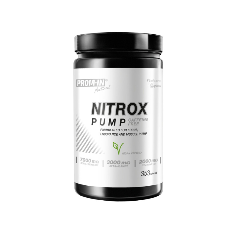 Prom-in Nitrox Pump Caffeine Free Clean 353 g - cola a citron