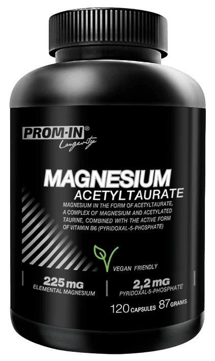 Prom-in Magnesium Acetyltaurate 120 kapslí