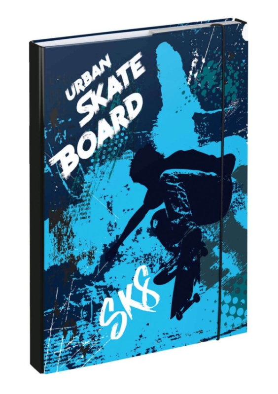 BAAGL Desky na školní sešity A4 Skateboard Presco Group