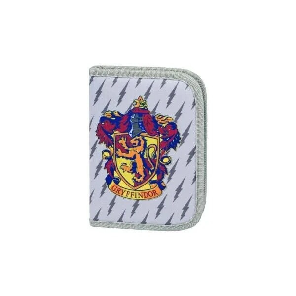 BAAGL Školní penál klasik dvě chlopně Harry Potter Nebelvír