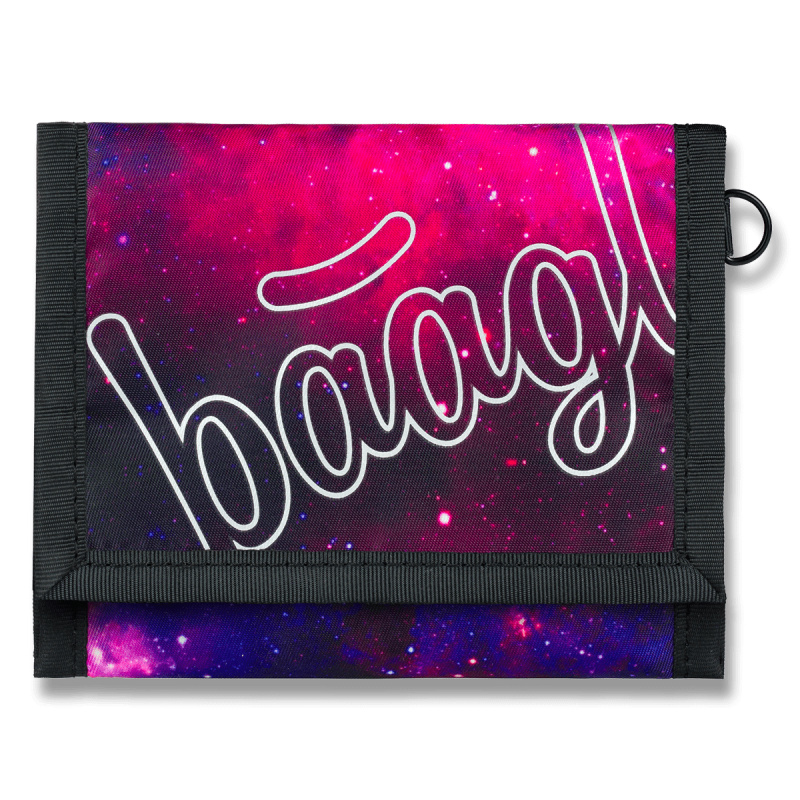 BAAGL Peněženka Galaxy fialová