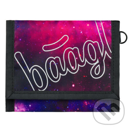 BAAGL Peněženka Galaxy fialová