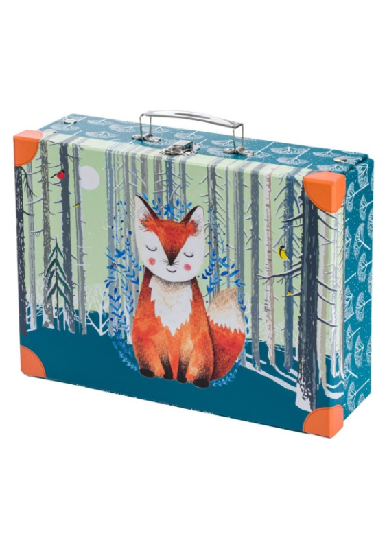 Baagl Skládací školní kufřík Liška Presco Group