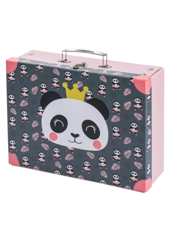 Baagl Skládací školní kufřík Panda  Presco Group