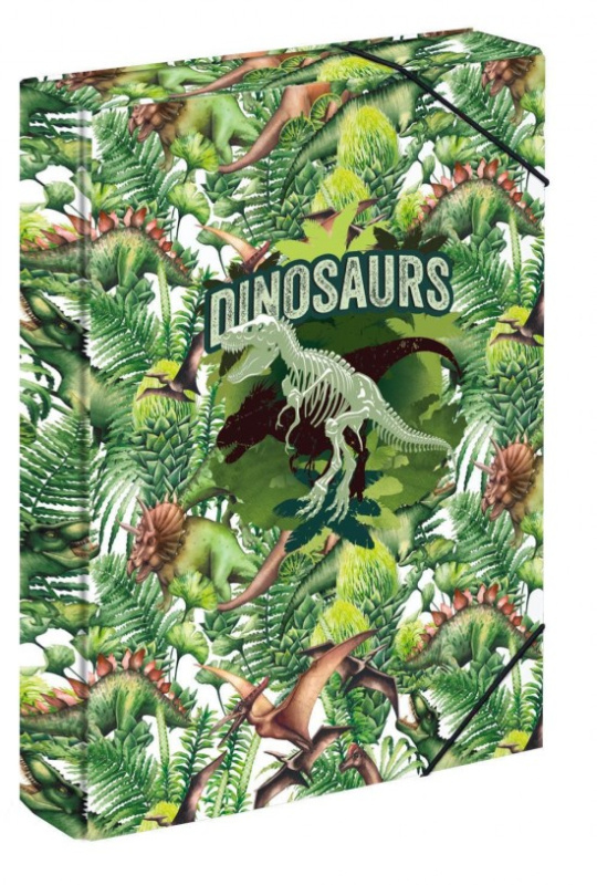 Baagl desky na školní sešity A4 Jumbo dinosaur