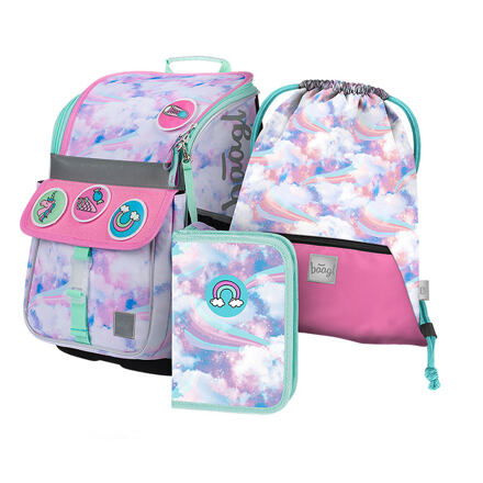 BAAGL SET 3 Zippy Nebe - Kreativ: aktovka, penál, sáček