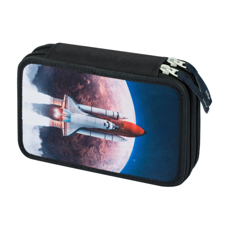BAAGL Školní penál dvoupatrový Space Shuttle Presco Group