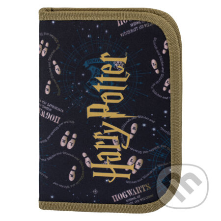 BAAGL Školní penál klasik dvě chlopně Harry Potter Pobertův plánek
