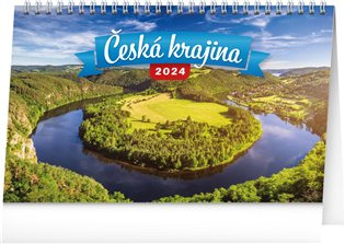 Stolní kalendář Česká krajina 2024