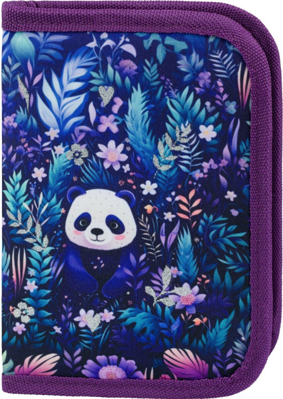 BAAGL Školní penál jednopatrový Jungle Panda