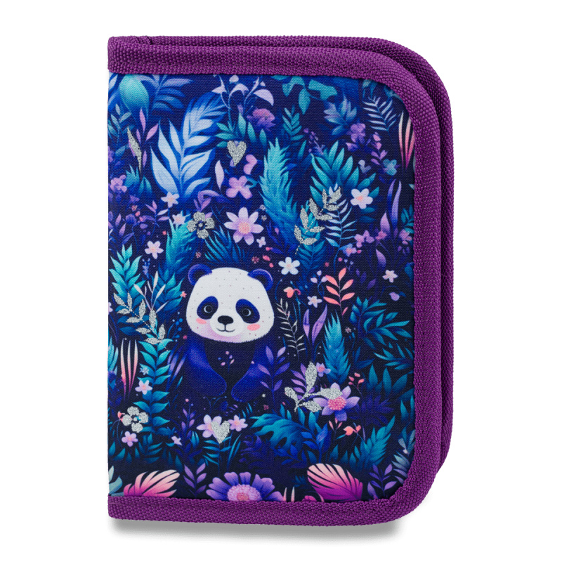 BAAGL Školní penál jednopatrový Jungle Panda
