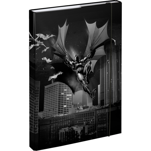 BAAGL Desky na školní sešity A4 Batman Dark City