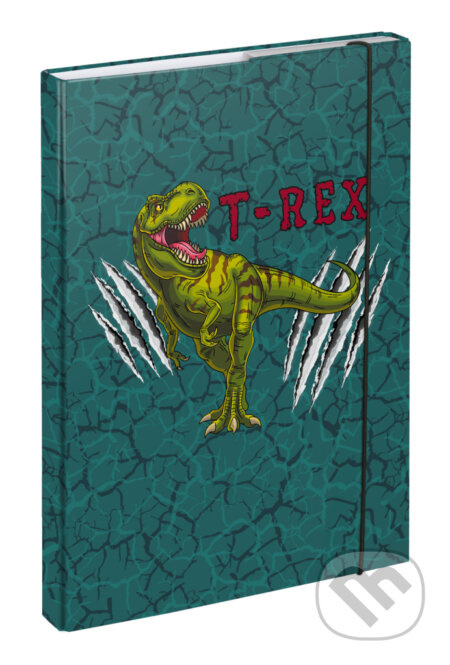 BAAGL Desky na školní sešity A4 T-REX