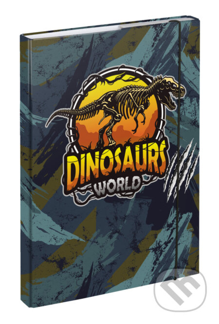 BAAGL Desky na školní sešity A4 Dinosaurs World