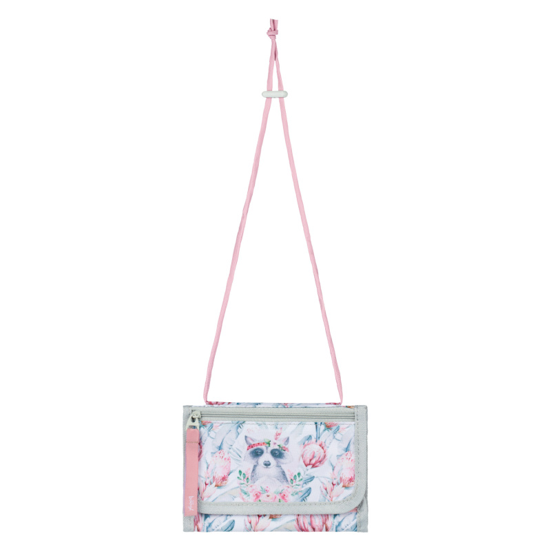 Peněženka na krk s motivem mývala