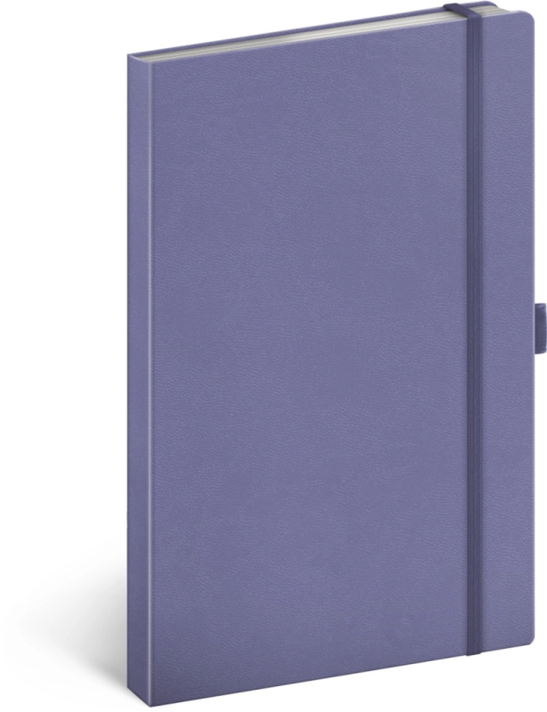 Presco Group Notes Lila, linkovaný, 13 × 21 cm