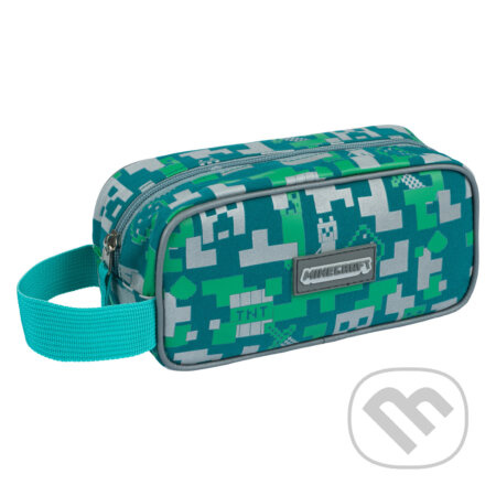 MINECRAFT penál Silver Creeper