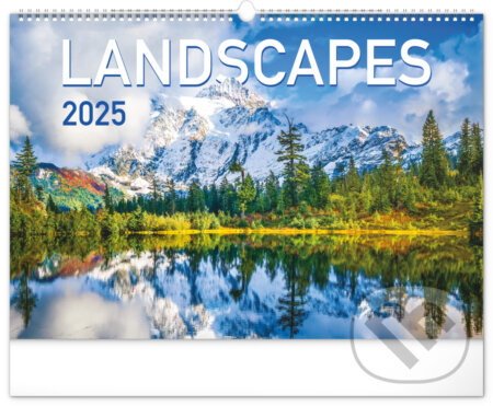 Nástěnný kalendář Krajiny 2025