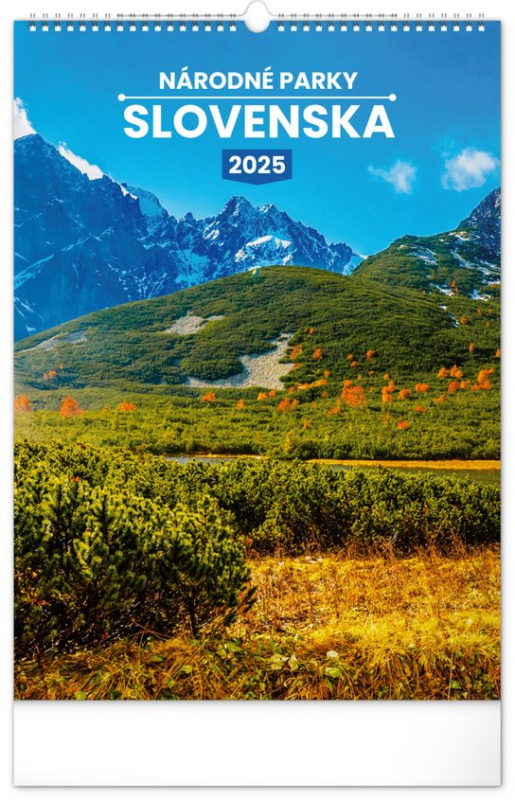 Národné parky Slovenska 2025 - nástenný kalendár -  Autor Neuveden