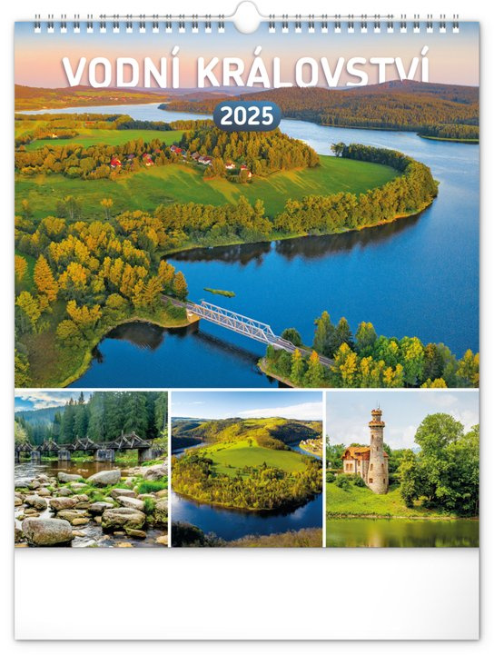 Vodní království 2025 - nástěnný kalendář -  Autor Neuveden