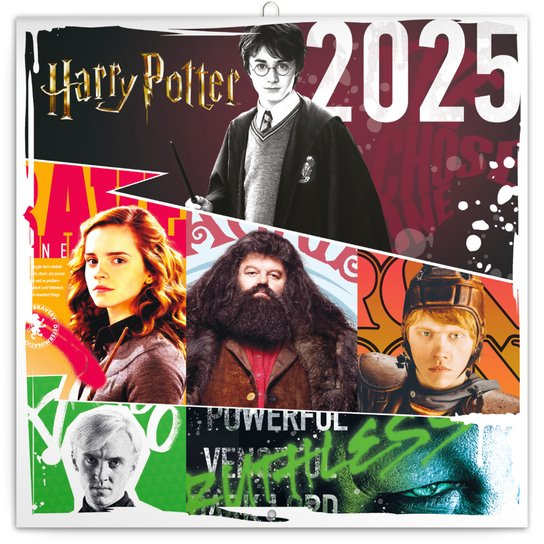 Poznámkový kalendář Harry Potter 2025