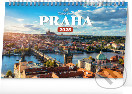 NOTIQUE Stolní Praha Miluju Prahu 23,1 x 14,5 cm 2025