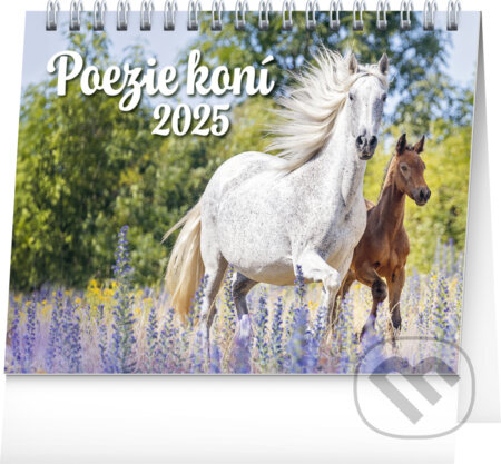 Stolní kalendář Poezie koní 2025