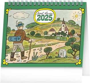 NOTIQUE Stolní kalendář Josef Lada 2025 (řádky) - Josef Lada (ilustrátor)