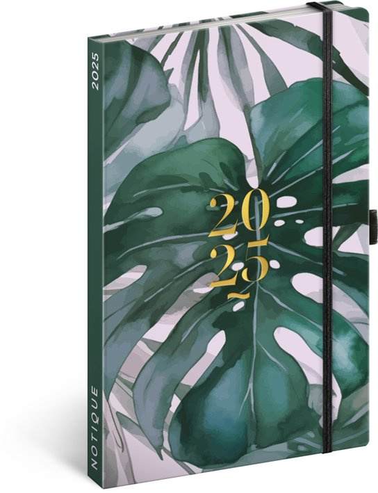 Týdenní diář Monstera 2025 -  Autor Neuveden