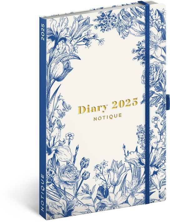 Týdenní diář Porcelán 2025 -  Autor Neuveden