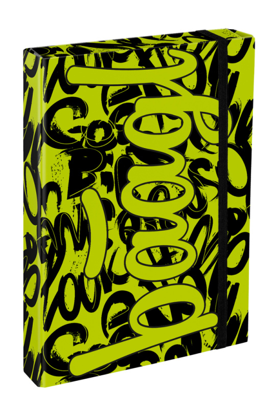 BAAGL Desky na školní sešity A4 Jumbo – Lime