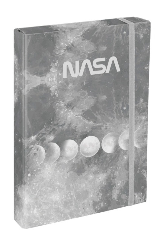 BAAGL Desky na školní sešity A4 Jumbo Nasa Grey