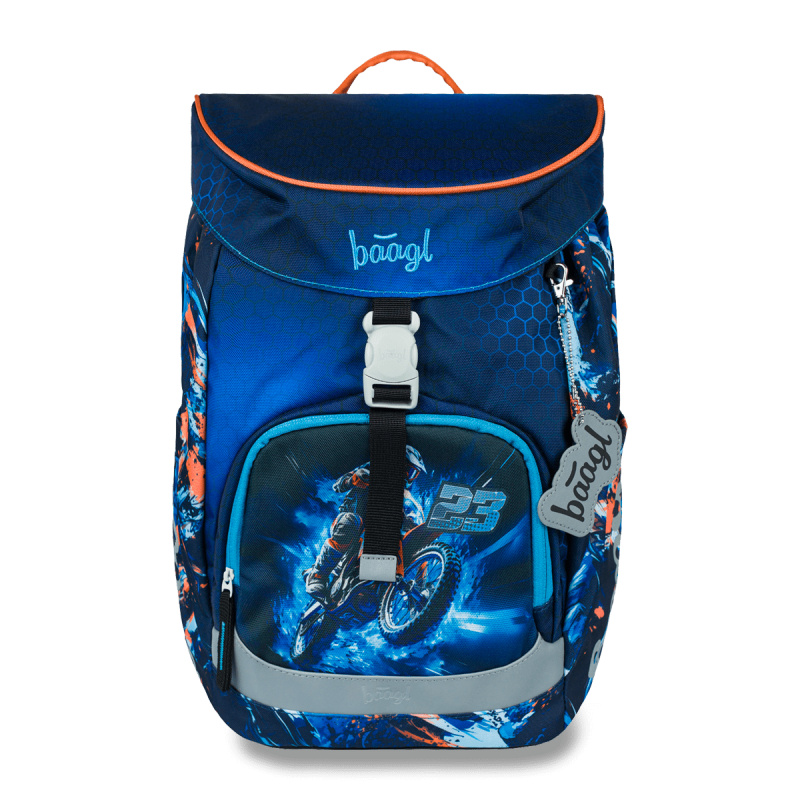 BAAGL Školní batoh Airy Motorka