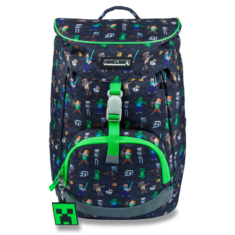 BAAGL Školní batoh Airy Minecraft