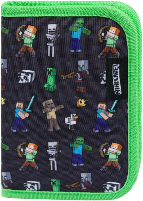BAAGL Školní penál jednopatrový Minecraft
