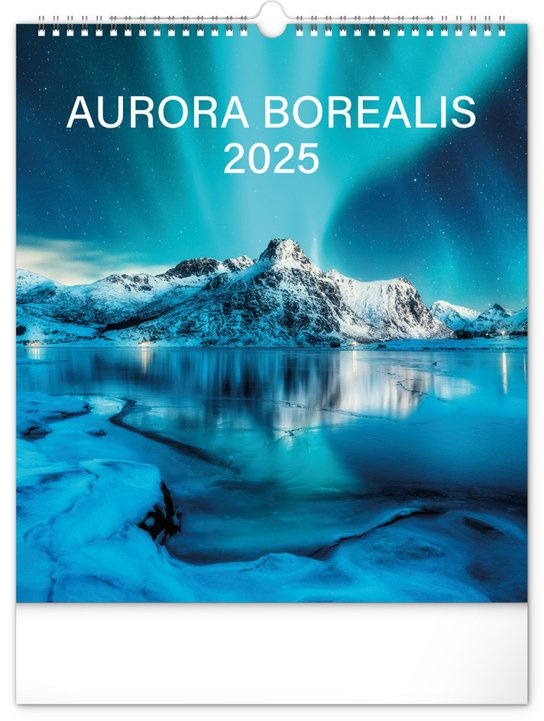 Nástěnný kalendář Polární záře 2025
