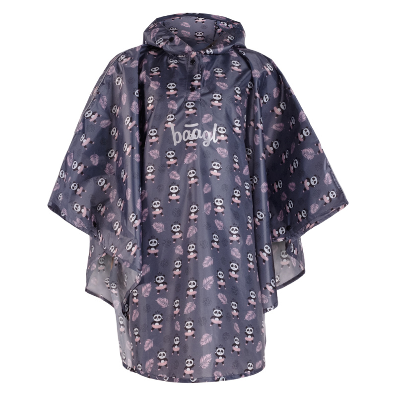 Pláštěnka s motivem pand