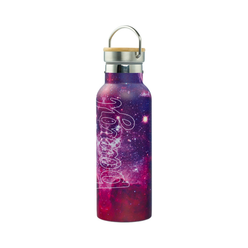 BAAGL Termoláhev s bambusovým víčkem Galaxy, 500 ml Presco Group