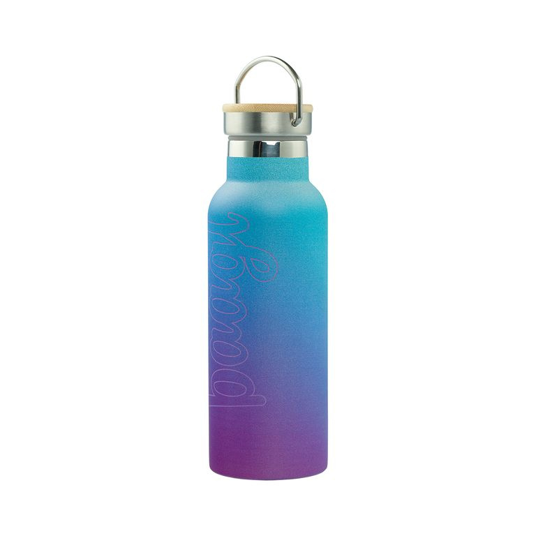 BAAGL Termoláhev s bambusovým víčkem Gradient modro-fialová, 500 ml Presco Group