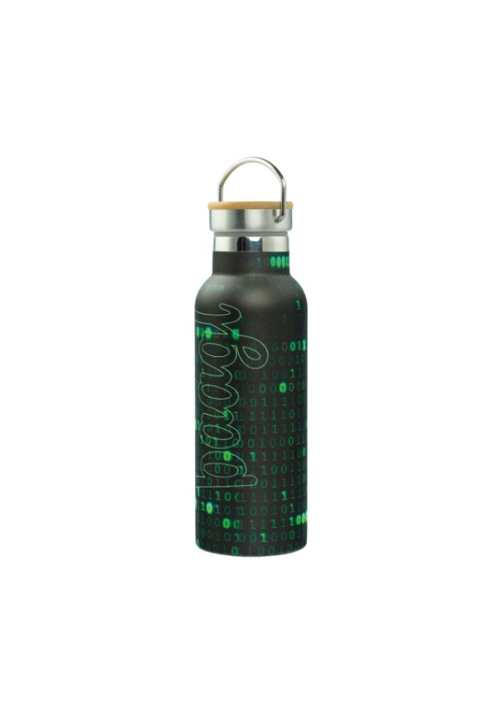 BAAGL Termoláhev s bambusovým víčkem Numbers, 500 ml Presco Group
