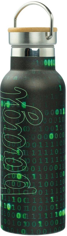 BAAGL Termoláhev s bambusovým víčkem Numbers, 500 ml Presco Group