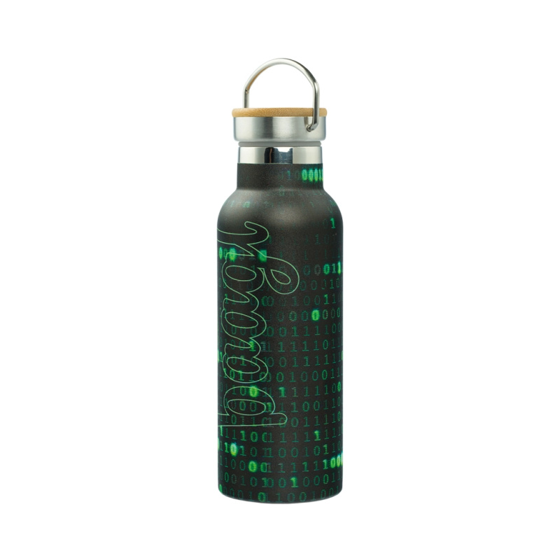 BAAGL Termoláhev s bambusovým víčkem Numbers, 500 ml Presco Group