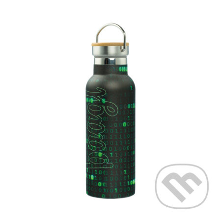 BAAGL Termoláhev s bambusovým víčkem Numbers, 500 ml Presco Group