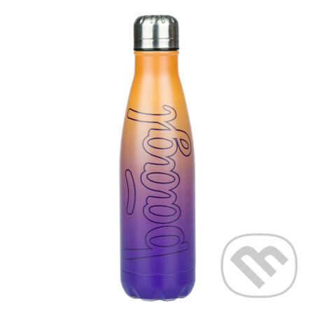 BAAGL Termoláhev s kovovým víčkem Gradient žluto-fialová, 500 ml Presco Group