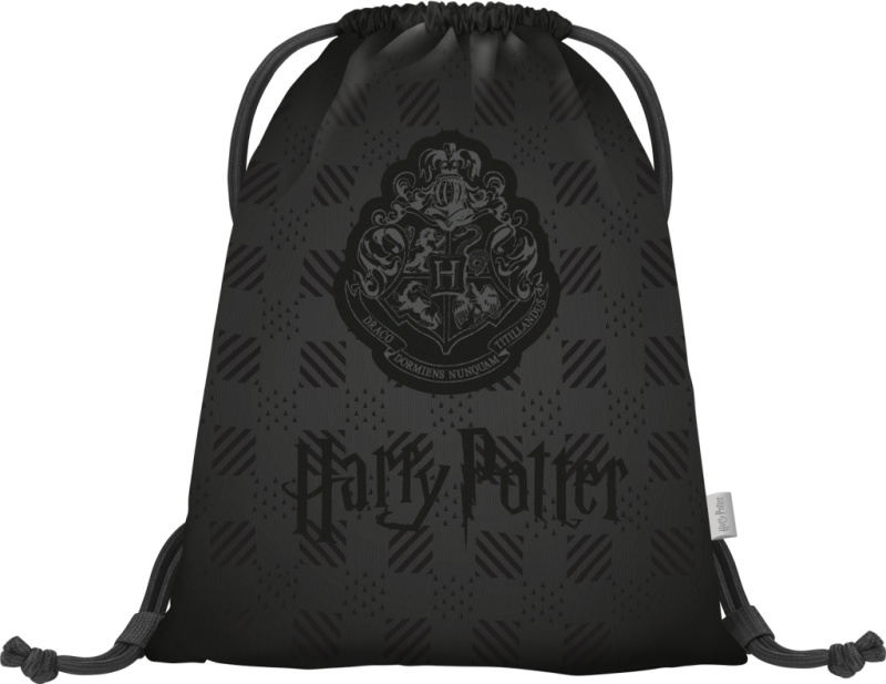 Sáček na záda Harry Potter Bradavice – černý