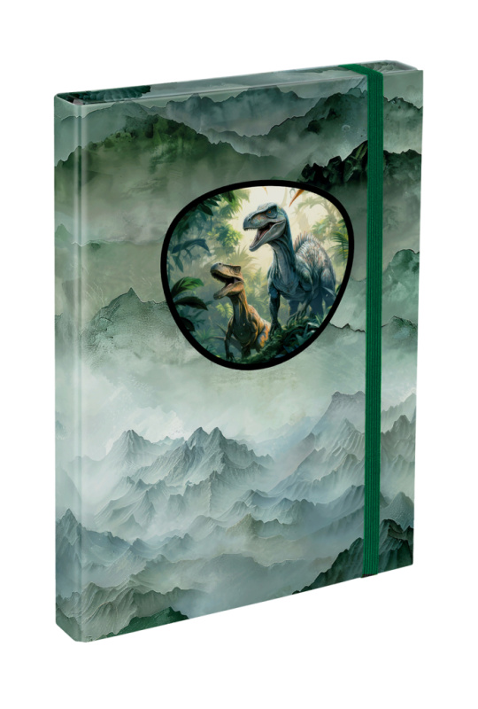 BAAGL Desky na školní sešity A4 Dino Presco Group