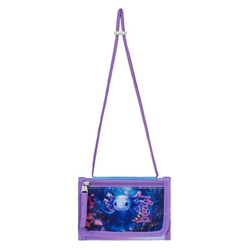 Peněženka na krk Axolotl